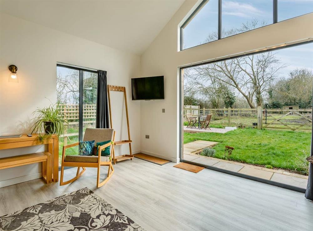 Living area at Bluebell Annexe in Sandy, Cambridgeshire