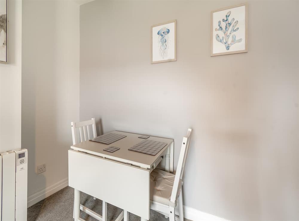 Dining Area at Bluebell Apartment in Bridlington, North Humberside