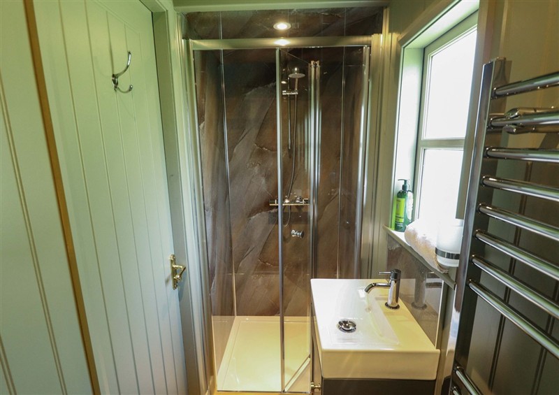This is the bathroom at Bluebell, Ashby-cum-Fenby near Waltham