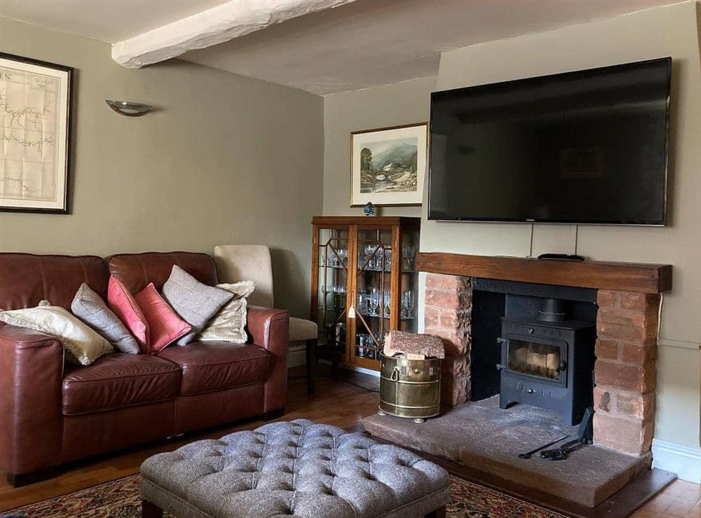 Living room at Bluebell Barn in Great Strickland, near Penrith, Cumbria