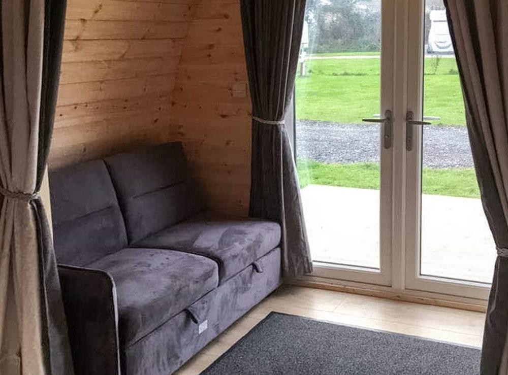 Living area at Bluebell in Brixham, Devon