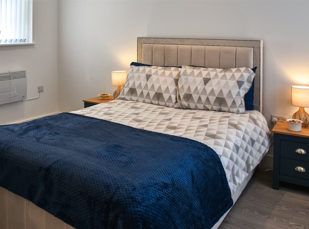 Double bedroom at Bluebell Bungalow in Little Dunham, near Kings Lynn, Norfolk