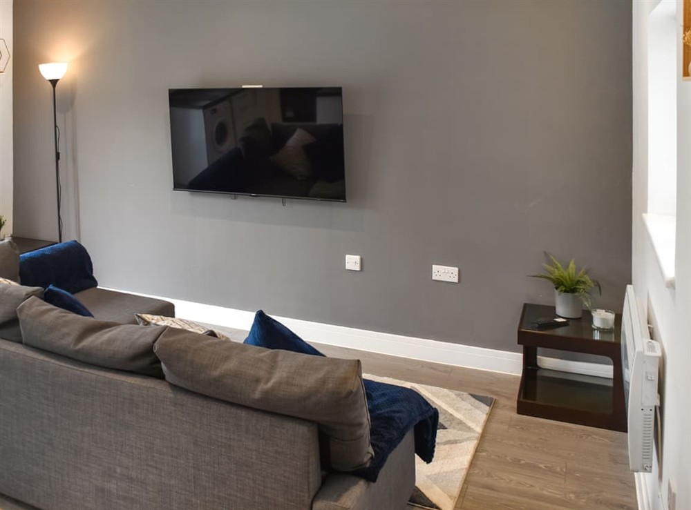 Living area at Bluebell Bungalow in Little Dunham, near Kings Lynn, Norfolk