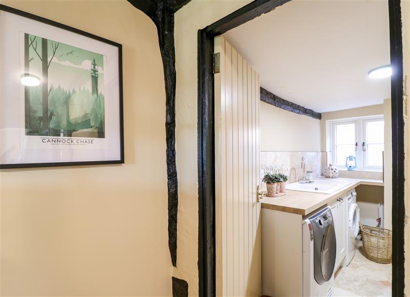 The bathroom at Bluebell Cottage, Bellamour near Rugeley
