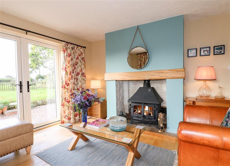 This is the living room at Bluebell Cottage, Bellamour near Rugeley