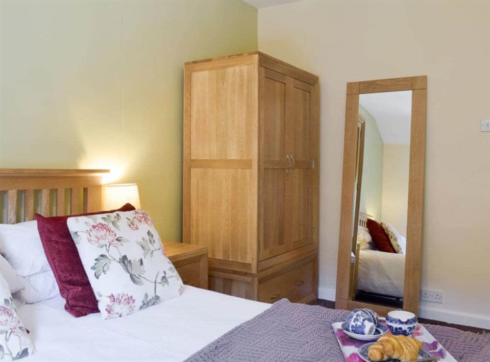 Peaceful double bedroom at Bluebell Cottage in Calder Vale, near Garstang, Lancashire