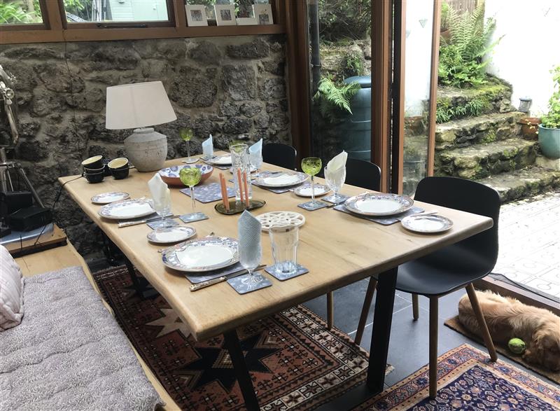 Dining room at Bluebell Cottage, Chagford