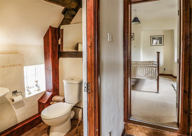 Bathroom at Bluebell Cottage, Docklow near Leominster