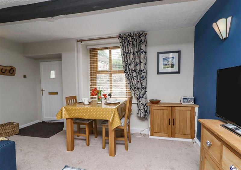 The living area at Bluebell Cottage, Farnhill near Cross Hills