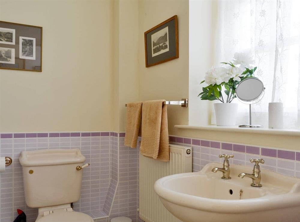 Bathroom at Bluebell Cottage in Grasmere, near Ambleside, Cumbria