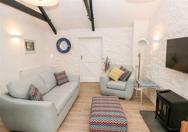 This is the living room at Bluebell Cottage, Jameston near Manorbier