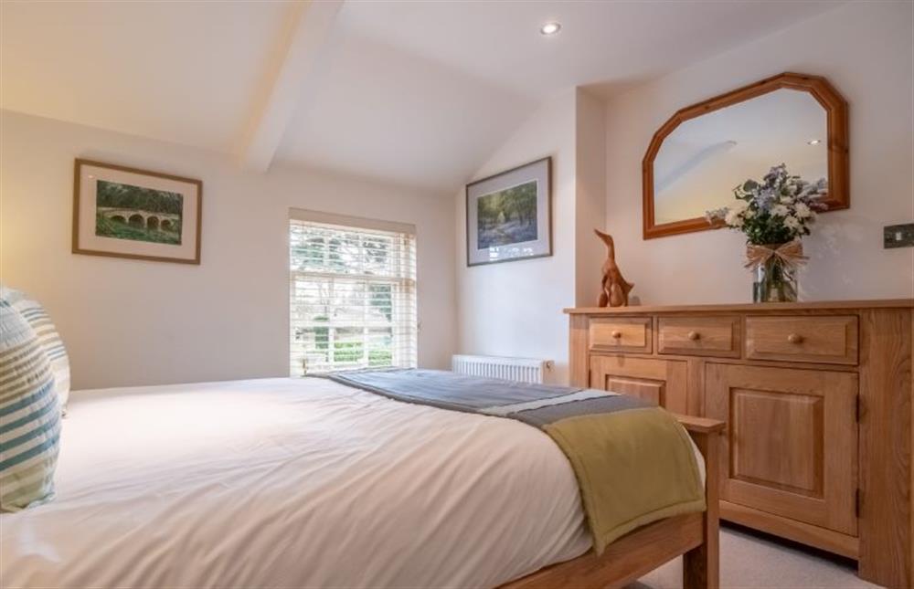 Master bedroom at Bluebell Cottage, Little Walsingham