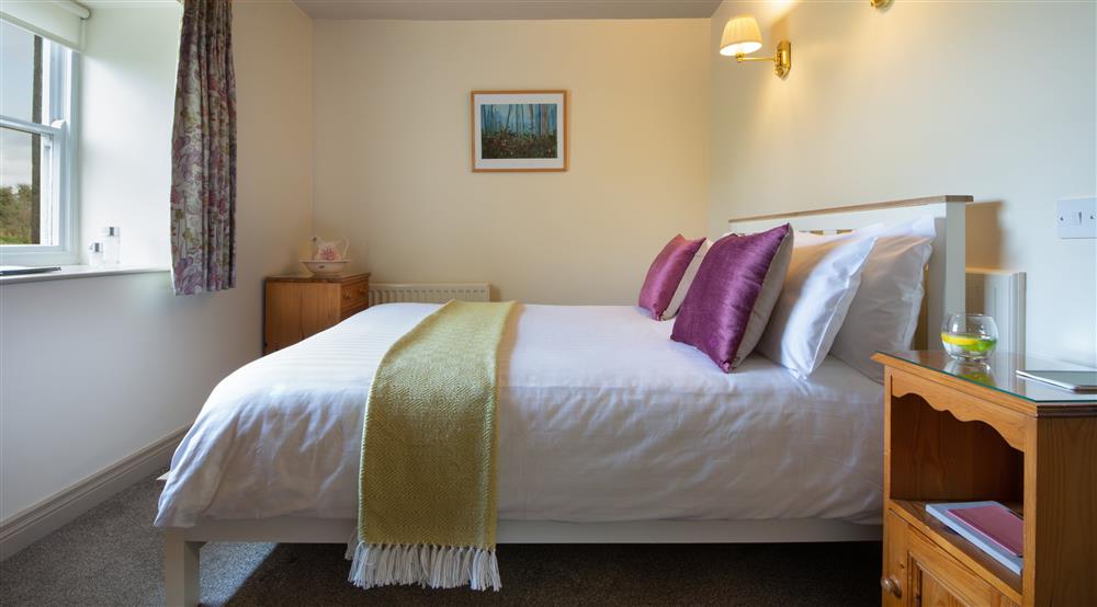 The double bedroom at Bluebell Cottage in Newtownbutler, County Fermanagh