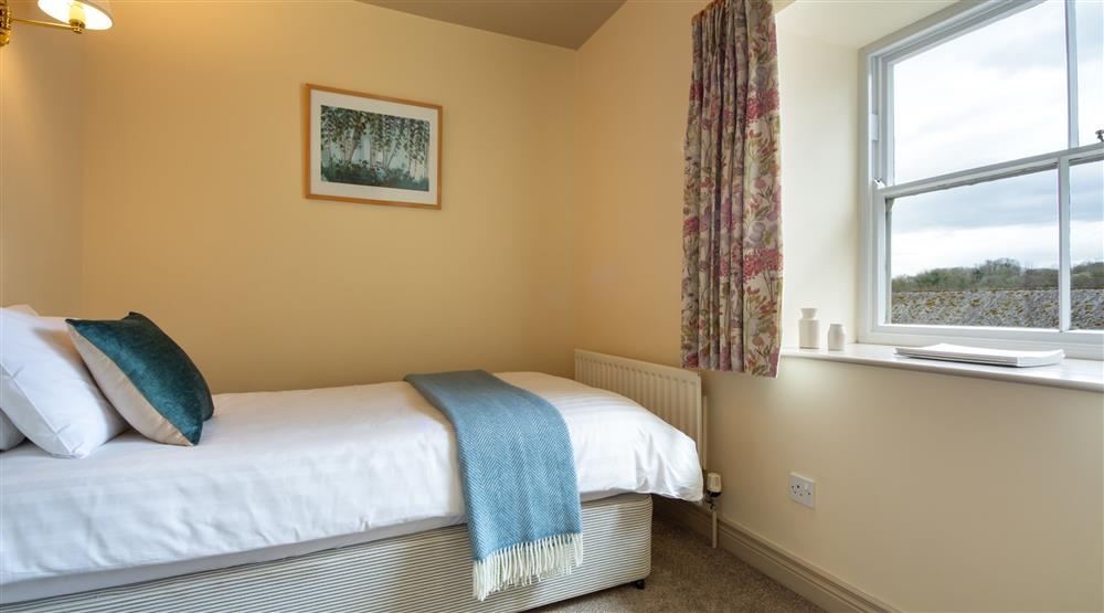 The single bedroom at Bluebell Cottage in Newtownbutler, County Fermanagh