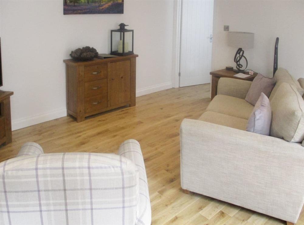 Spacious living area at Bluebell Cottage in Over Stowey, near Taunton, Somerset