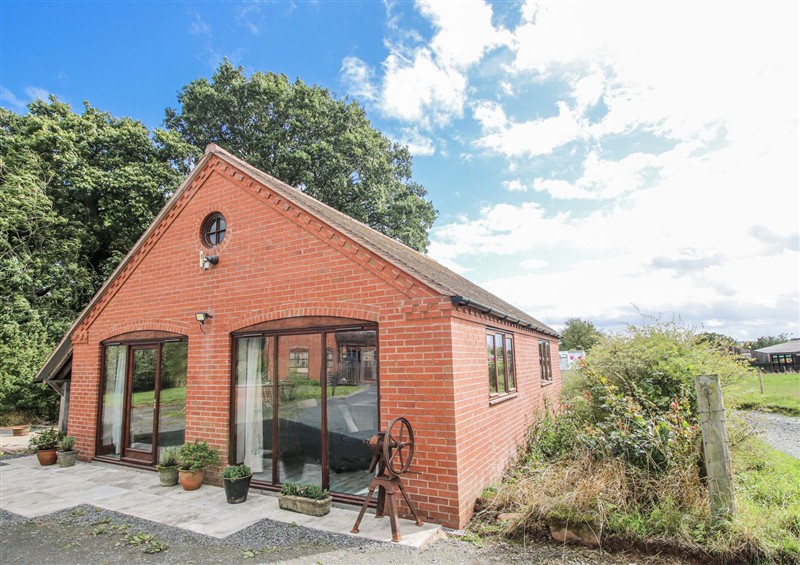 This is the setting of Bluebell Cottage at Bluebell Cottage, Tenbury Wells