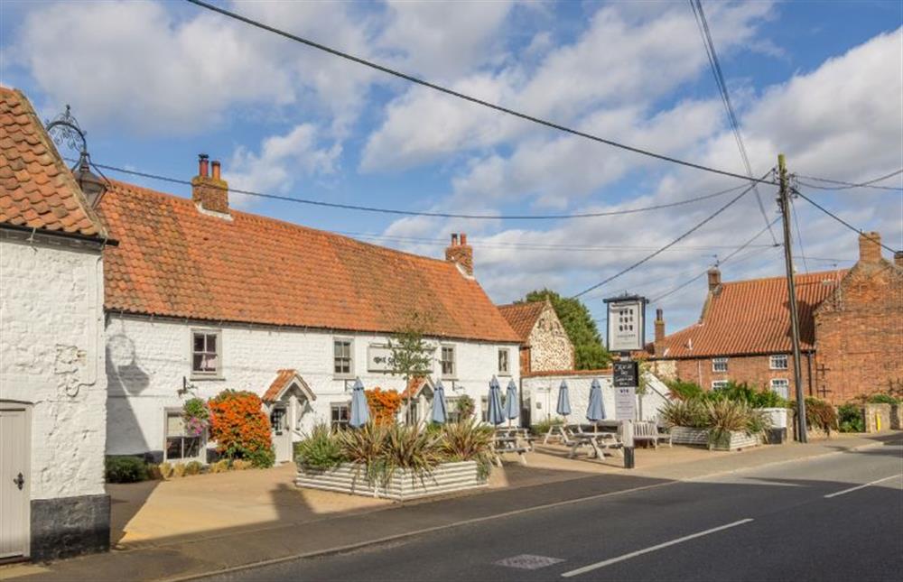 The Chequers pub just down the road at Bluebell Cottage, Thornham near Hunstanton