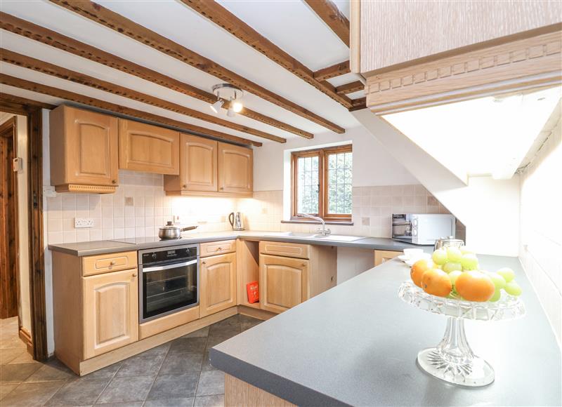 This is the kitchen at Bluebell, Kettleburgh near Framlingham