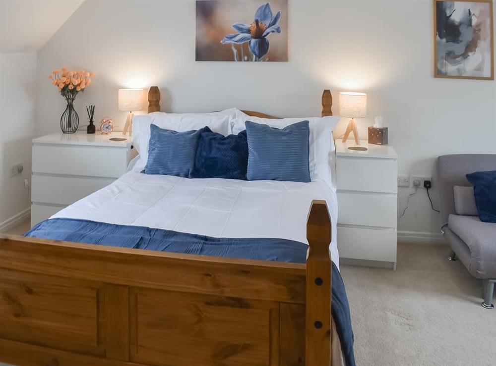 Double bedroom at Bluebell Lodge in Cambridge, Cambridgeshire