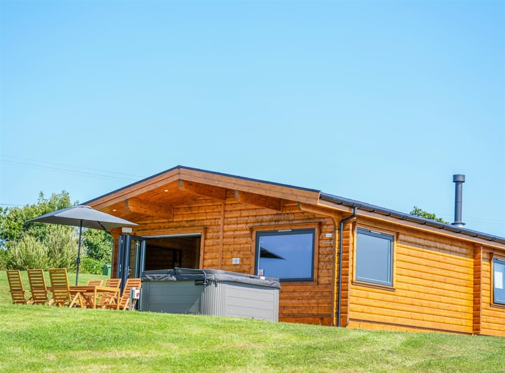 Exterior at Bluebell Lodge in Hittisleigh, Devon