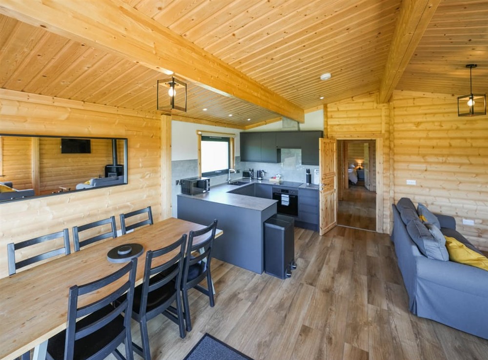 Open plan living space (photo 3) at Bluebell Lodge in Hittisleigh, Devon