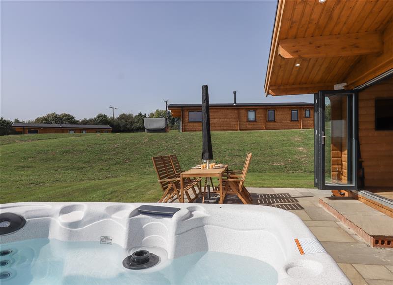 Enjoy the swimming pool at Bluebell Lodge, Hittisleigh