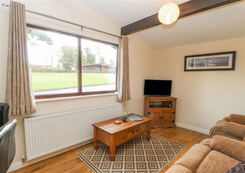 Relax in the living area at Bluebell Lodge, North York Moors & Coast