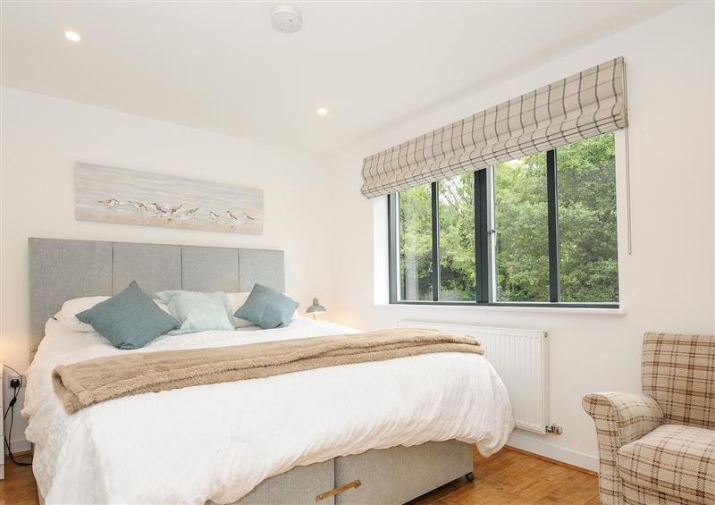 One of the bedrooms at Bluebell Retreat, Lostwithiel