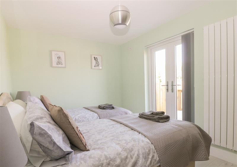 One of the bedrooms at Bluebell Wood, Brandesburton