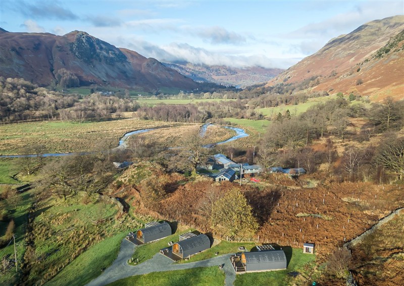 Outside at Bluebelle - Crossgate Luxury Glamping, Hartsop