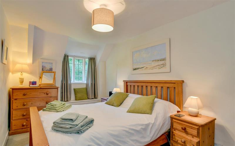 This is a bedroom at Blueberry Cottage, Old Cleeve