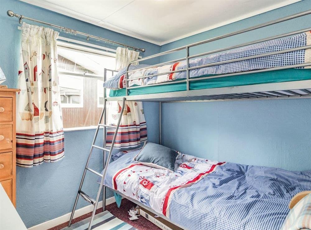 Bunk bedroom at Bluebird Chalet in Mundesley, near North Walsham, Norfolk