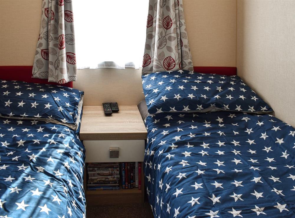 Twin bedroom at Bluebird in Prestatyn, Denbighshire