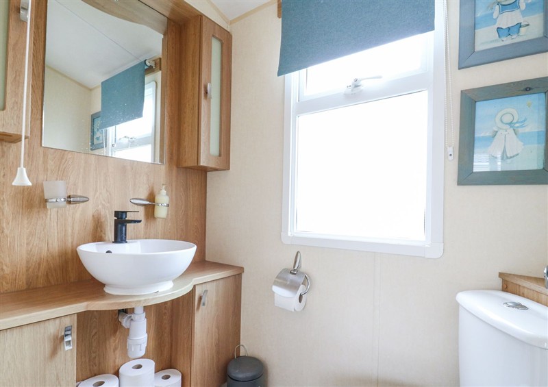 This is the bathroom at Bluebird, Seawick near Jaywick