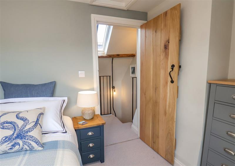 One of the 2 bedrooms at Bluefin Cottage, Whitby