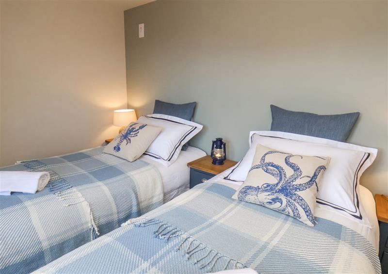 One of the bedrooms at Bluefin Cottage, Whitby