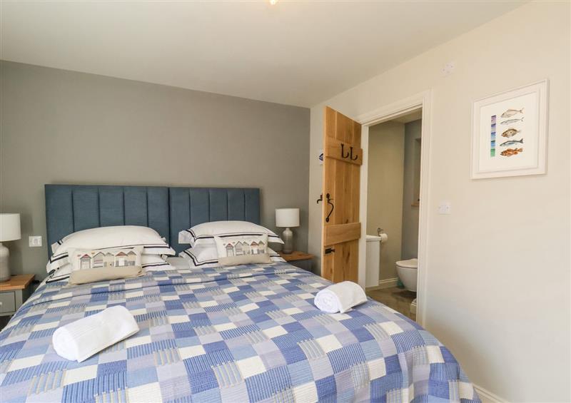 This is a bedroom at Bluefin Cottage, Whitby