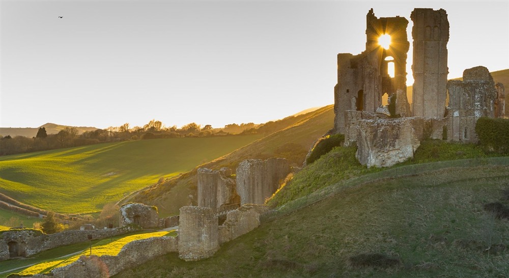 A view of the local area near Boar Mill Cottage, Dorset at Boar Mill Cottage in Corfe Castle, Dorset