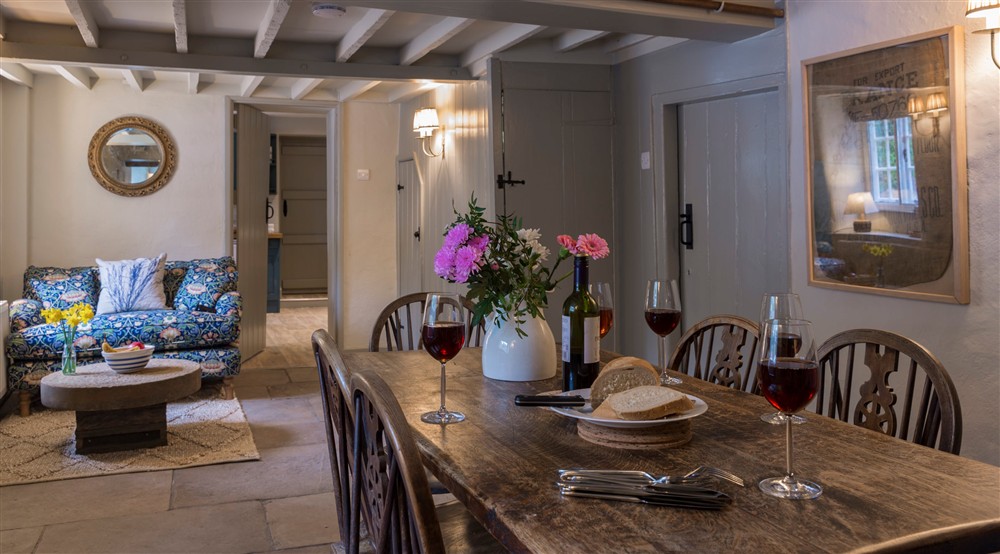 The dining room (photo 2) at Boar Mill Cottage in Corfe Castle, Dorset
