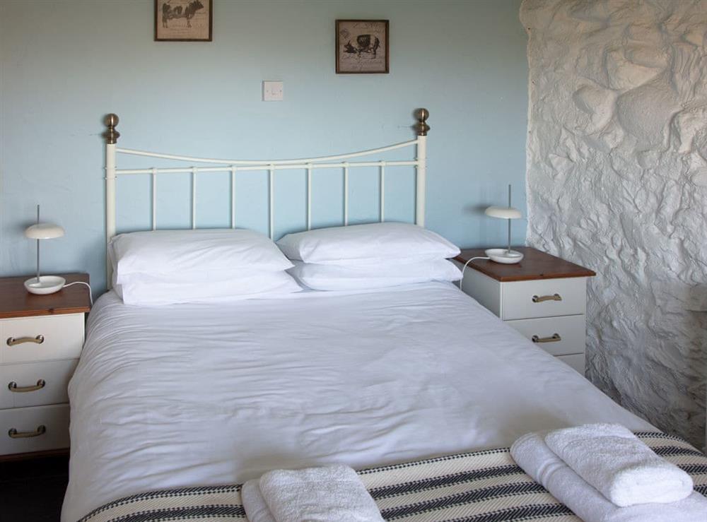 Double bedroom at Boathouse in Clynnog Fawr, Gwynedd