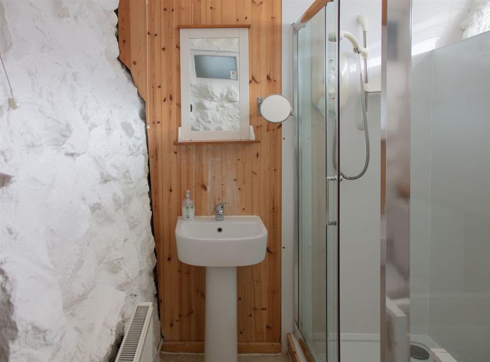 Shower room at Boathouse in Clynnog Fawr, Gwynedd