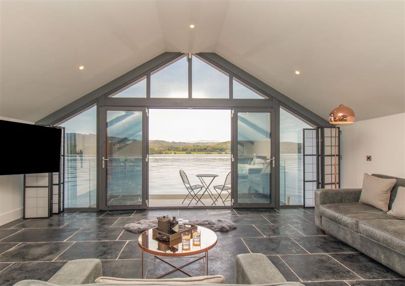 Enjoy the living room at Boathouse on the Lake, Bowness-On-Windermere