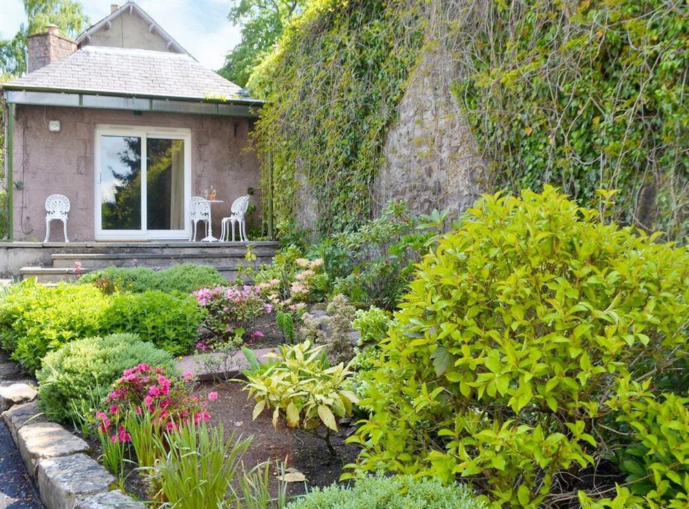 Charming garden at Boatland Cottage in Perth, Perthshire