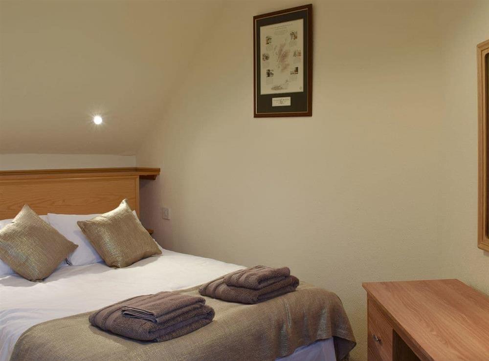Comfortable double bedroom at Boatland Cottage in Perth, Perthshire