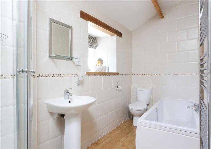 This is the bathroom at Bobbin Beck Cottage, Satterthwaite