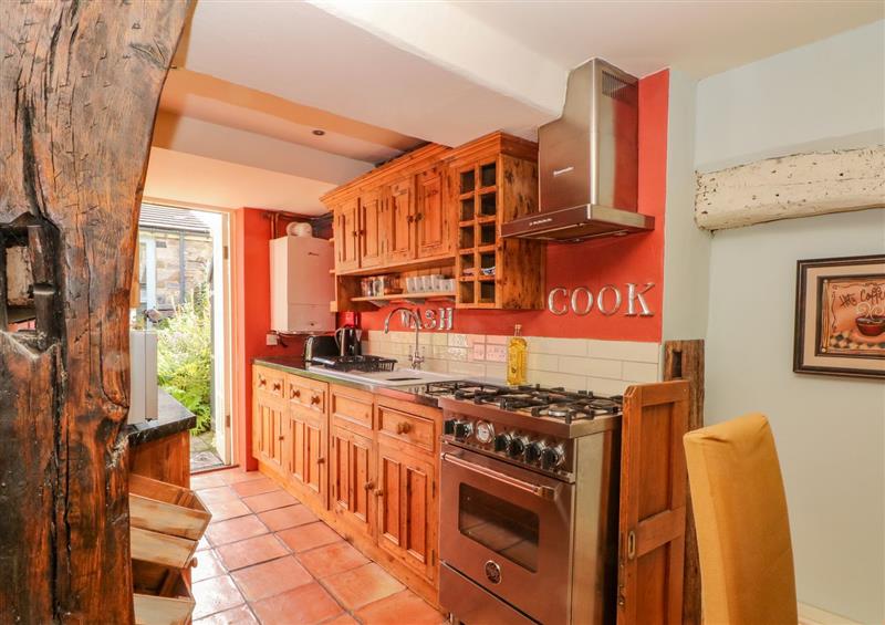 This is the kitchen at Bobbin Cottage, Ashford-In-The-Water