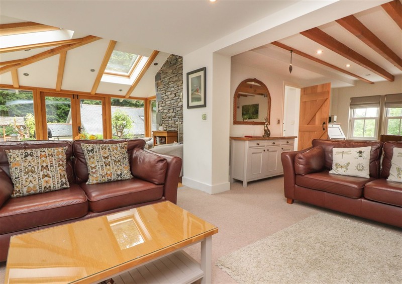 Enjoy the living room (photo 2) at Bobbin Mill Cottage, Lakeside near Newby Bridge