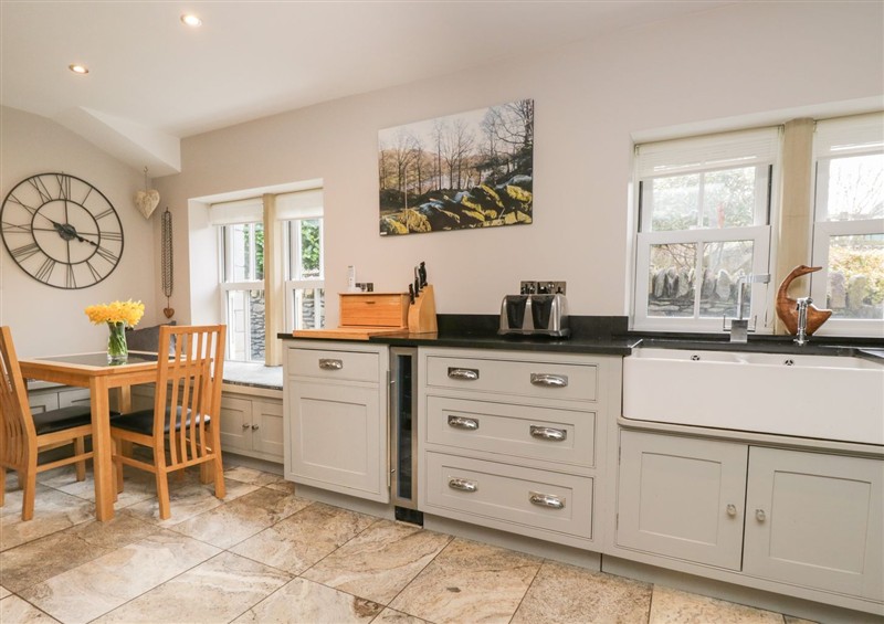 The kitchen (photo 2) at Bobbin Mill Cottage, Lakeside near Newby Bridge