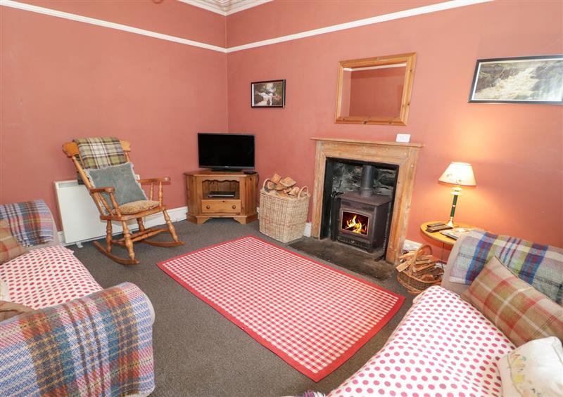 This is the living room at Bod Gwynedd, Penmachno