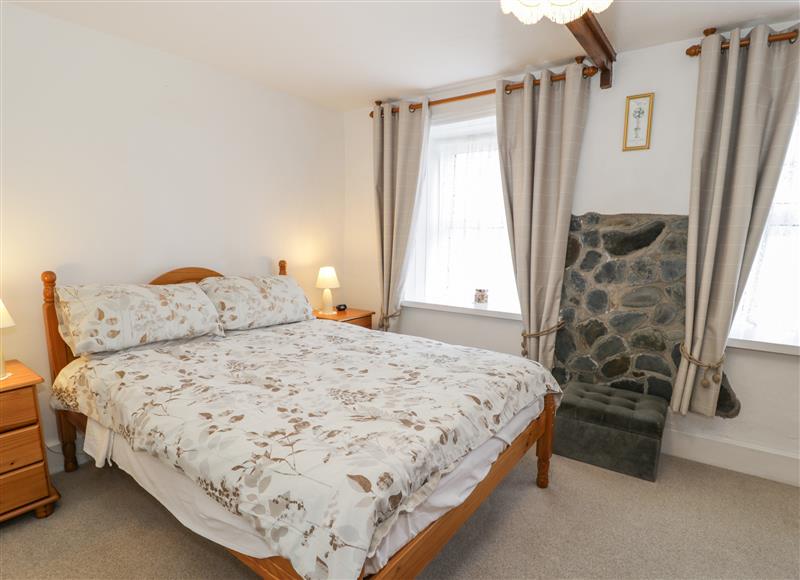 One of the bedrooms at Bodalaw, Trawsfynydd
